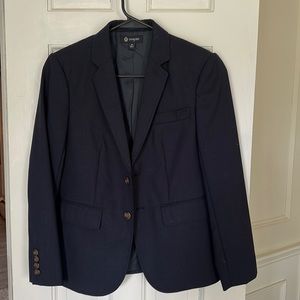 Navy blue jcrew boys blazer